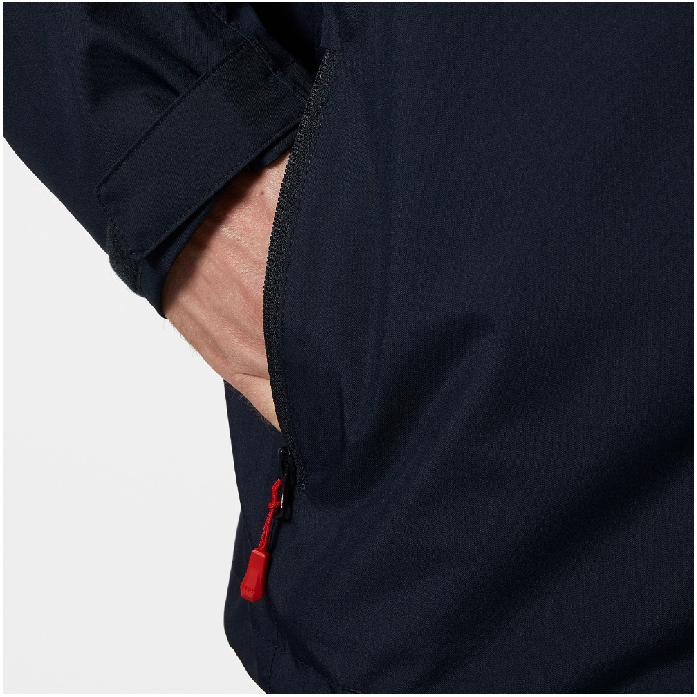 2026 Helly Hansen Mens Crew Hooded Midlayer Sailing Jacket 2.0 34442 - Navy
